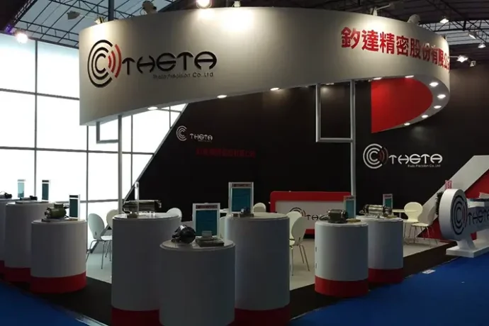 Theta trade show booth